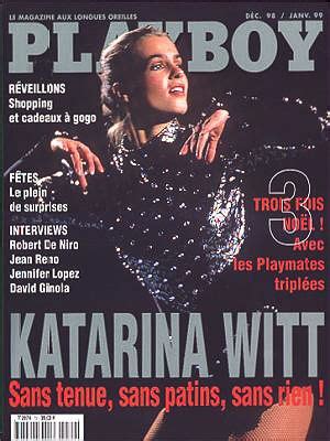 katharina witt nude|Katarina Witt: Playboy (US) 12/1998 & (DE) 12/2001